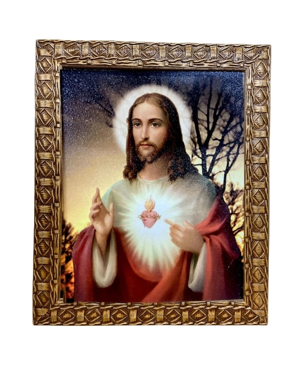 QUADRO 30X40CM SAGRADO CORAÇÃO DE JESUS QUADRO 30X40CM SAGRADO CORAÇÃO DE JESUS