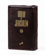 BÍBLIA DE JERUSALÉM ZIPER 