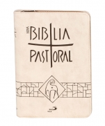 BÍBLIA NOVA PASTORAL MEDIA CREME imagem do produto - BÍBLIA NOVA PASTORAL MEDIA CREME