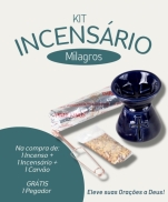 KIT INCENSARIO MILAGROS 