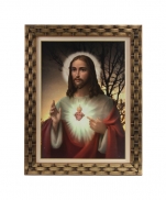 QUADRO 50X70CM SAGRADO CORAÇAO DE JESUS 