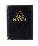 BÍBLIA AVE MARIA CAPANGA AZUL MEDIA imagem do produto - BÍBLIA AVE MARIA CAPANGA AZUL MEDIA