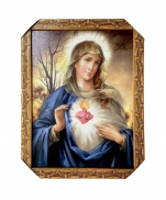 imagem do produto - QUADRO 20X25CM IMACULADO CORAÇAO DE MARIA