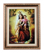 QUADRO 30X40CM NOSSA SENHORA DO CARMO imagem do produto - QUADRO 30X40CM NOSSA SENHORA DO CARMO