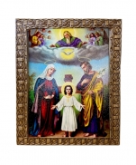 imagem do produto - QUADRO 20X25CM SAGRADA FAMÍLIA
