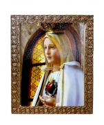 imagem do produto - QUADRO 20X25CM CORAÇÃO DE FÁTIMA