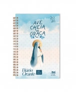 imagem do produto - DIÁRIO ORANTE COM LECTIO DIVINA 2026 MARIA CHEIA DE GRAÇA 