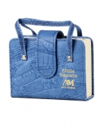 BÍBLIA AVE MARIA COM ALCA JEANS BOLSO imagem do produto - BÍBLIA AVE MARIA COM ALCA JEANS BOLSO