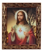 imagem do produto - QUADRO 20X25CM SAGRADO CORAÇÃO DE JESUS