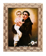 QUADRO 20X25CM SANTO ANTONIO 