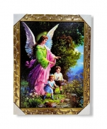 QUADRO 20X25CM ANJO DA GUARDA imagem do produto - QUADRO 20X25CM ANJO DA GUARDA