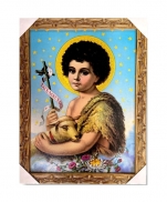 QUADRO 20X25CM SÃO JOÃO BATISTA imagem do produto - QUADRO 20X25CM SÃO JOÃO BATISTA
