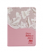 DIARIO BIBLICO 2021 LUXO ROSA imagem do produto - DIARIO BIBLICO 2021 LUXO ROSA