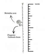 PULSEIRA CADEIA AÇO SÃO MIGUEL