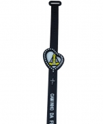imagem do produto - PULSEIRA PR SILICONE N SRA APARECIDA
