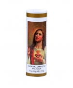 VELA 7 DIAS SAGRADO CORACAO DE JESUS imagem do produto - VELA 7 DIAS SAGRADO CORACAO DE JESUS
