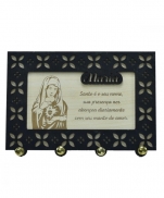 imagem do produto - PORTA CHAVES MDF IMACULADO CORAÇÃO DE MARIA