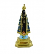 IMAGEM INQUEBRAVEL N SRA APARECIDA 22CM imagem do produto - IMAGEM INQUEBRAVEL N SRA APARECIDA 22CM