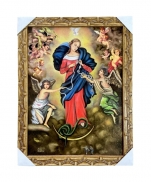 imagem do produto - QUADRO 20X25CM NOSSA SENHORA DESATADORA DOS NOS