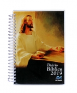 DIÁRIO BÍBLICO 2019 ESPIRAL JESUS imagem do produto - DIÁRIO BÍBLICO 2019 ESPIRAL JESUS