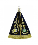 imagem do produto - IMAGEM INQUEBRAVEL NS APARECIDA C/MANTO 19CM