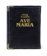 BÍBLIA AVE MARIA CAPANGA AZUL BOLSO imagem do produto - BÍBLIA AVE MARIA CAPANGA AZUL BOLSO