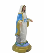 IMAGEM INQUEBRAVEL N SRA DA MEDALHA MILAGROSA 20CM