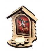 CAPELA COM VELA SÃO MIGUEL imagem do produto - CAPELA COM VELA SÃO MIGUEL