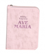BÍBLIA AVE MARIA STRIKE MEDIA ROSA imagem do produto - BÍBLIA AVE MARIA STRIKE MEDIA ROSA