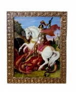 QUADRO 20X25CM SÃO JORGE imagem do produto - QUADRO 20X25CM SÃO JORGE