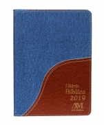 DIÁRIO BÍBLICO 2019 LUXO JEANS imagem do produto - DIÁRIO BÍBLICO 2019 LUXO JEANS