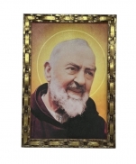 QUADRO 20X25CM PADRE PIO imagem do produto - QUADRO 20X25CM PADRE PIO
