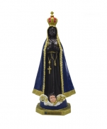 IMAGEM INQUEBRAVEL COM CAPELA N SRA APARECIDA 60CM