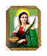 QUADRO 20X25CM SANTA LUZIA imagem do produto - QUADRO 20X25CM SANTA LUZIA