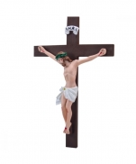 IMAGEM INQUEBRAVEL CRUCIFIXO 39CM imagem do produto - IMAGEM INQUEBRAVEL CRUCIFIXO 39CM