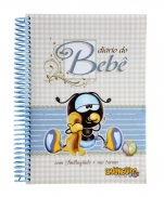 DIARIO DO BEBE SMIL MASCULINO imagem do produto - DIARIO DO BEBE SMIL MASCULINO