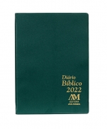 DIÁRIO BÍBLICO 2022 SIMPLES VERDE imagem do produto - DIÁRIO BÍBLICO 2022 SIMPLES VERDE