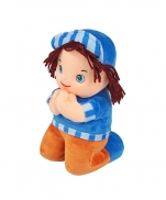 BONECO DE PANO REZANDO O PAI NOSSO imagem do produto - BONECO DE PANO REZANDO O PAI NOSSO