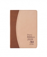 DIÁRIO BIBLICO 2026 CREME LUXO imagem do produto - DIÁRIO BIBLICO 2026 CREME LUXO