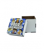 JOGO DA MEMÓRIA SANTOS MADEIRA MDF 